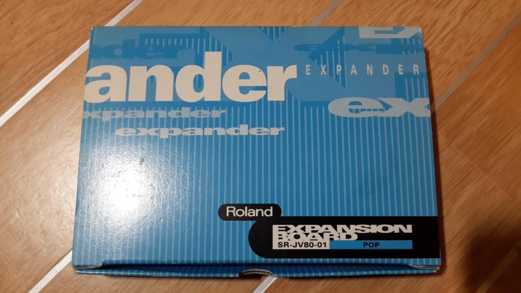 Sound card Roland Expansion Board SR-JV80-01 POP, Muziek en Instrumenten, Soundmodules, Ophalen of Verzenden, Nieuw, Roland