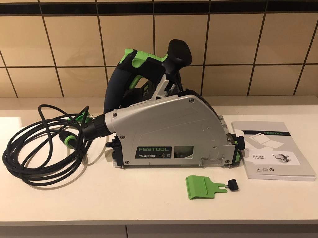 Festool ts 60 k invalzaag, Doe-het-zelf en Bouw