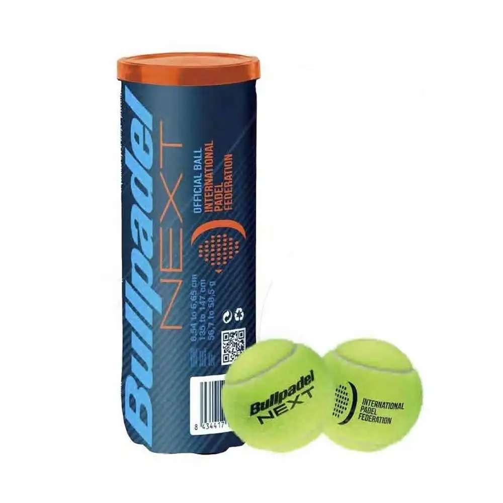 Padel - Tube de 3 balles Bullpadel Neuf, Enlèvement, Neuf, Balles de padel