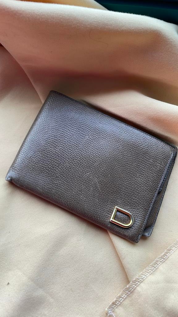 TAUPKLEURIGE  PORTEFEUILLE DELVAUX, Handtassen en Accessoires, Overige merken, Gebruikt, Overige kleuren, Ophalen of Verzenden