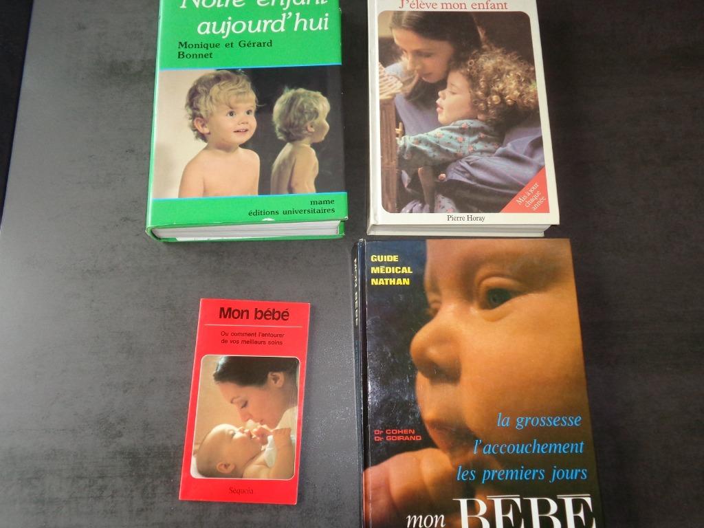 4 livres en rapport avec l'arrivée d'un enfant, Livres, Grossesse & Éducation, Enlèvement