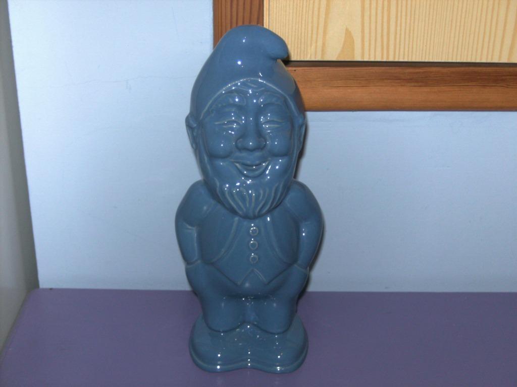 Vintage kabouter spaarpot. (genummerd), Ophalen of Verzenden, Gebruikt, Steen, Aardewerk of Keramiek