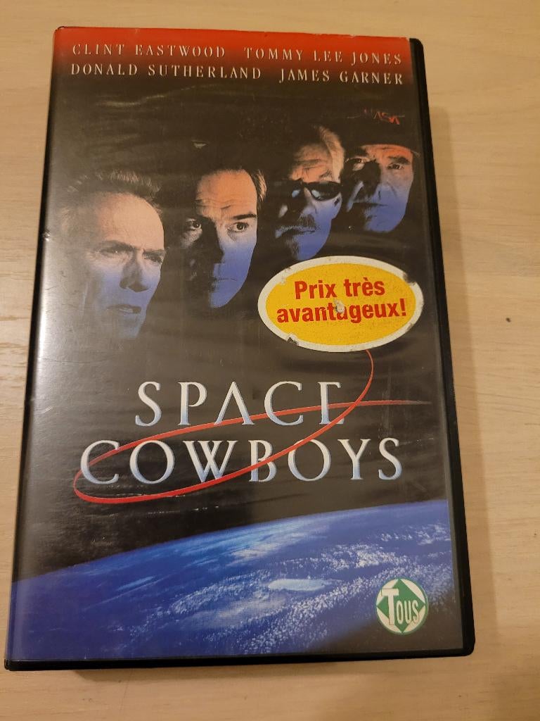 K7 vhs Space Cowboys, CD & DVD, VHS | Film, Enlèvement ou Envoi, Comme neuf, Action et Aventure