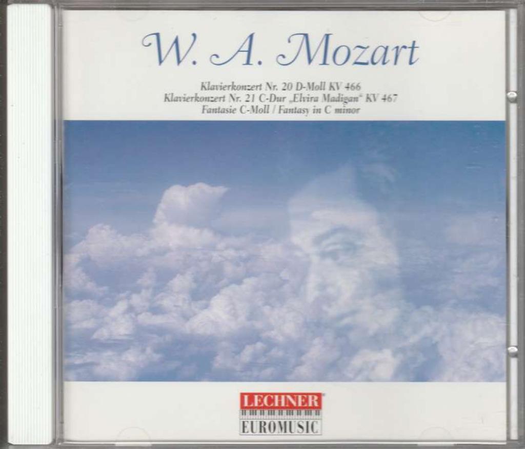 CD Lechner Euromusic - W.A.Mozart, Ophalen of Verzenden, Classicisme, Zo goed als nieuw, Orkest of Ballet