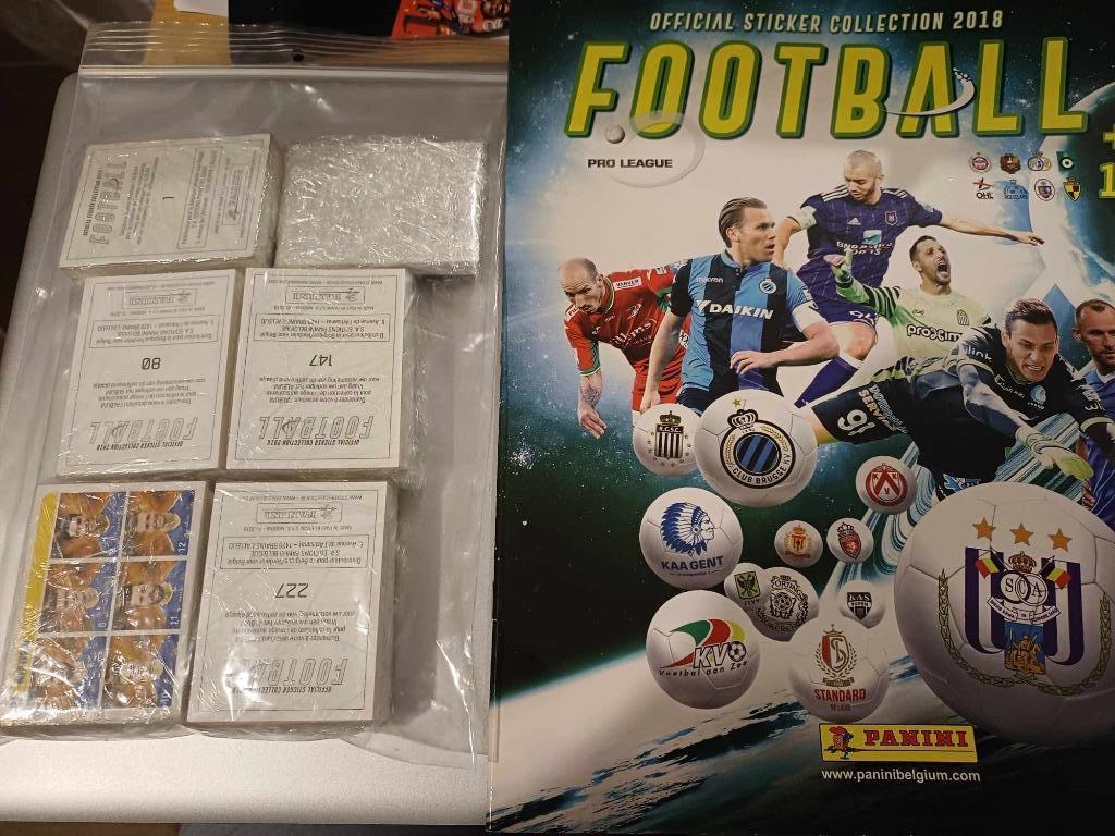 Panini Pro League Football 2018 Leeg album + losse set, Envoi, Neuf, Plusieurs autocollants