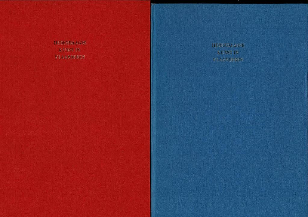 Hedendaagse Kunst in Vlaanderen (2 vol.) 1973, Ophalen of Verzenden, Gelezen