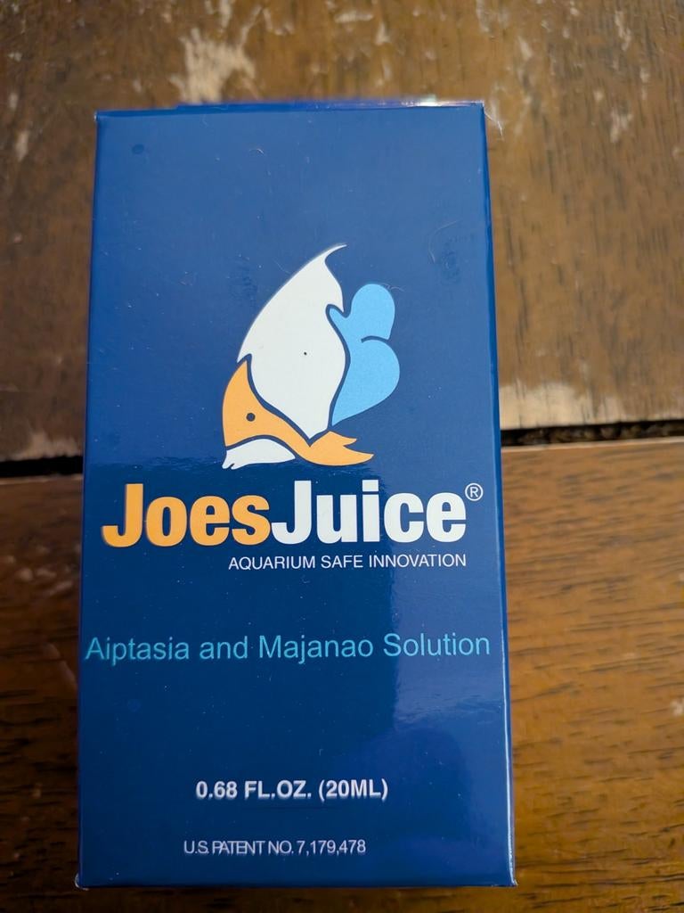 Joes Juice neuf contre les anémones de verre, Animaux & Accessoires