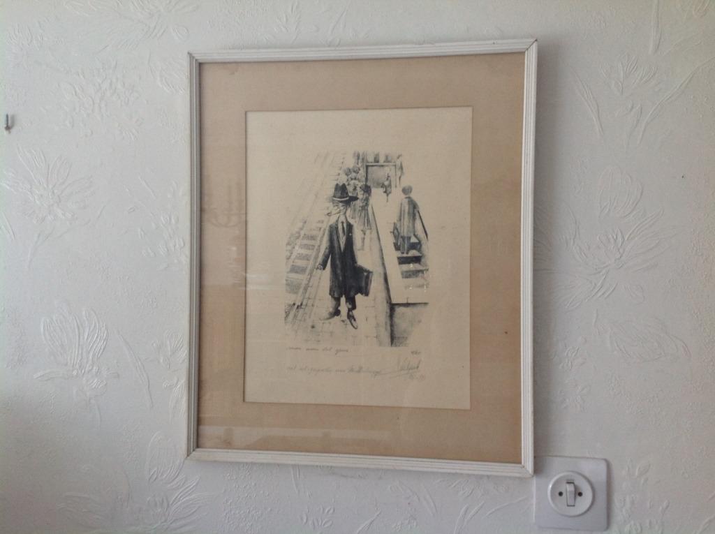 kader pentekening Jean-Pierre De Vynck, Antiek en Kunst, Ophalen