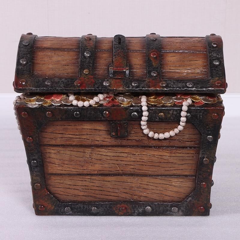 Coffre au trésor pirate — Coffre au trésor 48 x 33 x 41 cm, Enlèvement, Neuf