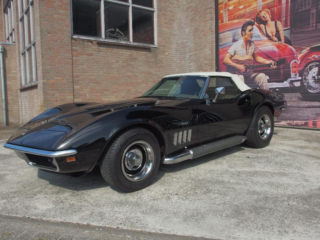 Cabriolet 1969 Chevrolet Corvette Stingray V8 handgeschakeld, foto 11