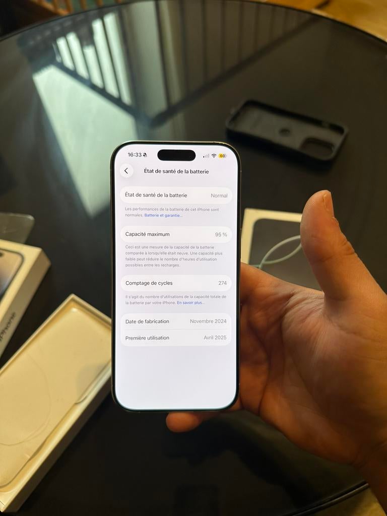 iPhone 16 pro, Enlèvement ou Envoi, Comme neuf, IPhone 16