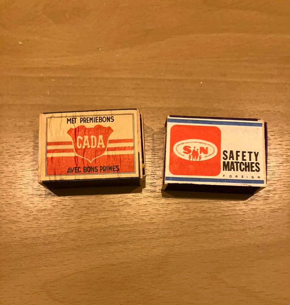 Originele vintage lucifer pakjes ongeopend, Ophalen of Verzenden, Nieuw, Luciferdoosjes of -merken