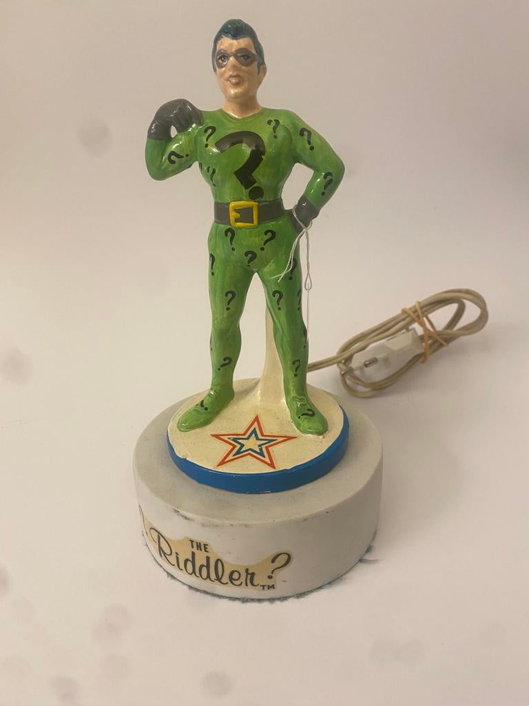 Zeldzaam The Riddler nachtlampje uit 1978 - Vintage!!!!!!!!!, Enlèvement ou Envoi, Comme neuf