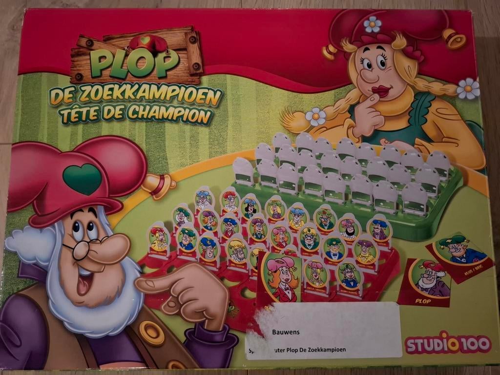 Plop de zoekkampioen, Hobby en Vrije tijd, Ophalen of Verzenden, Gebruikt, Studio 100