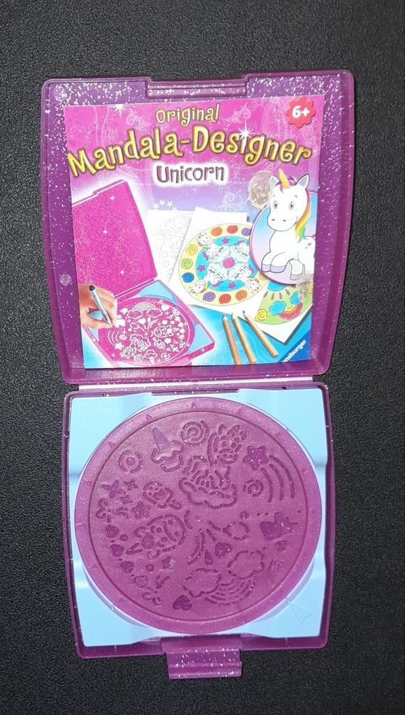 Mandala-ontwerper Iicorn Ravensburger, Hobby en Vrije tijd, Ophalen of Verzenden, Zo goed als nieuw