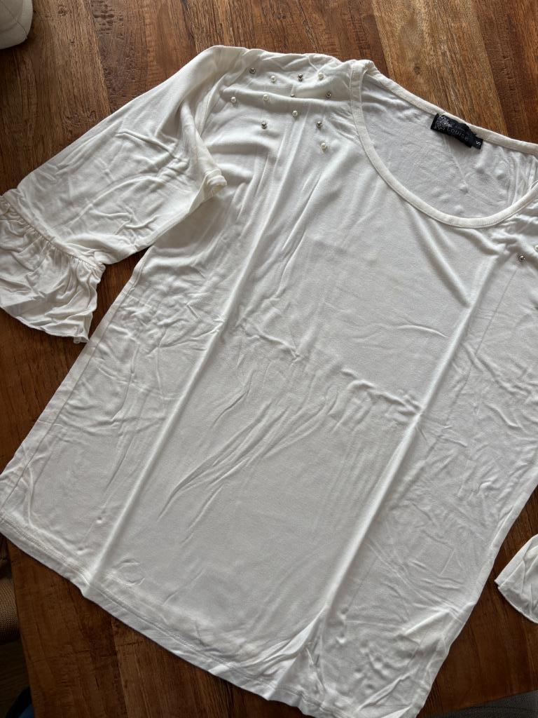 Blouse histoire de Louise maat S, Wit, L’Histoire de Louise, Ophalen of Verzenden, Zo goed als nieuw