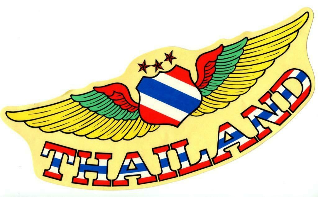 Sticker Thailand 39cm F109, Ophalen of Verzenden, Nieuw, Overige typen