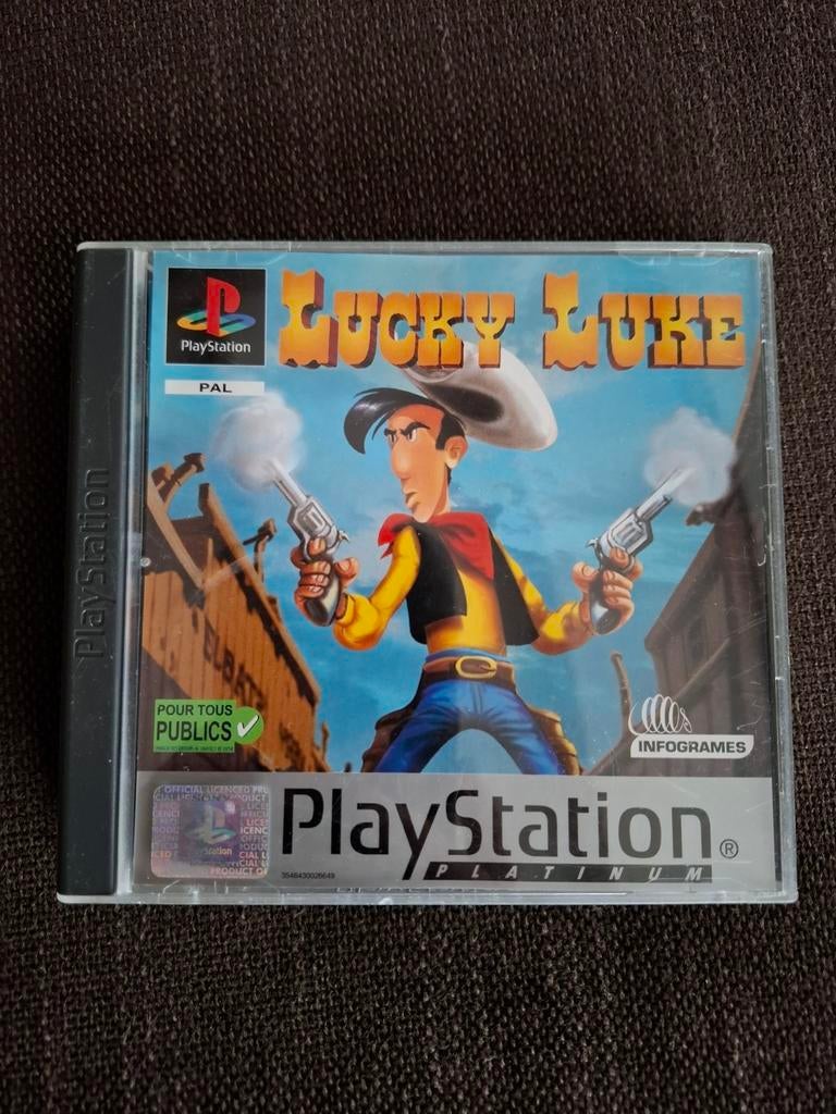 PS1 Lucky Luke (compleet), Games en Spelcomputers, Games | Sony PlayStation 1, Ophalen of Verzenden, Zo goed als nieuw
