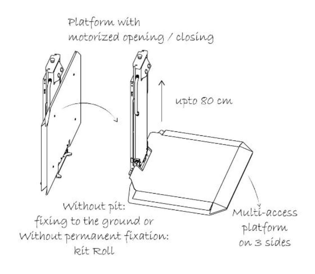 Mobiele Lift, Micro-lift vast of mobiel, nieuw! (ongebruikt), Enlèvement ou Envoi, Neuf