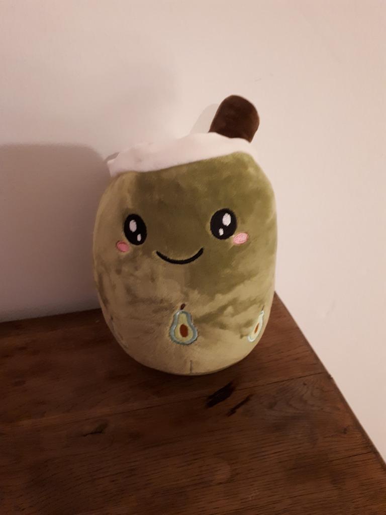 Bubble tea knuffel, Ophalen of Verzenden, Zo goed als nieuw