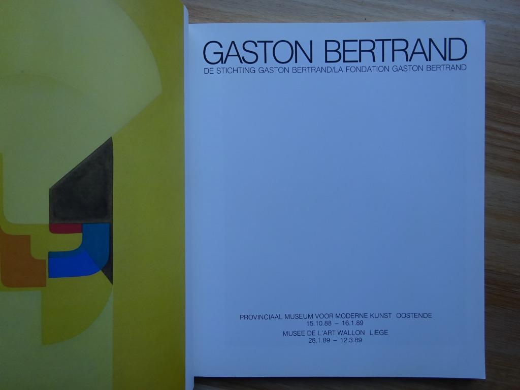 Gaston Bertrand, PMMK Oostende en Art Wallon Liège 1989, Enlèvement ou Envoi, Utilisé, Peinture et dessin