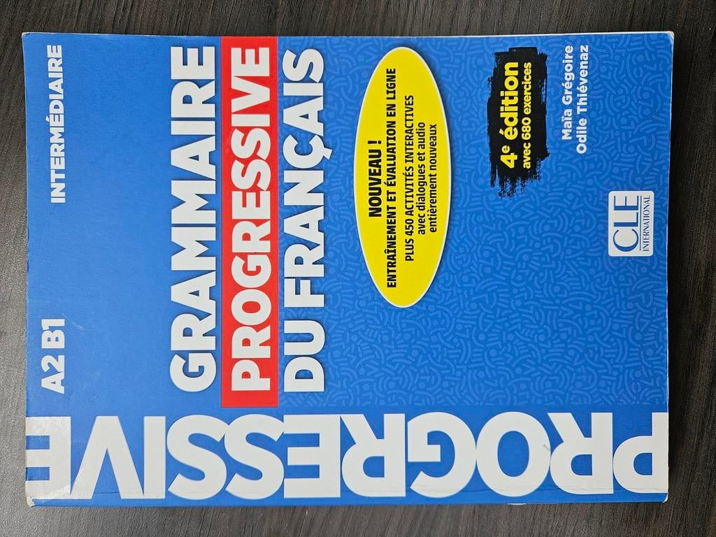 Grammaire progressive du français, Enlèvement, Comme neuf