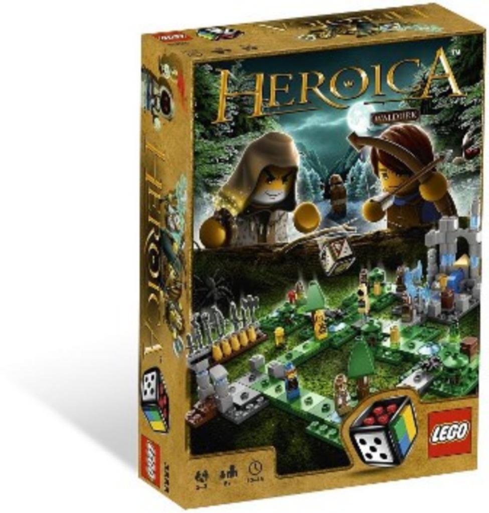 Lego 3858 Spel Heroica Woud van Waldurk Zeldzaam NIEUW & OVP, Ophalen of Verzenden, Nieuw, Complete set, Lego