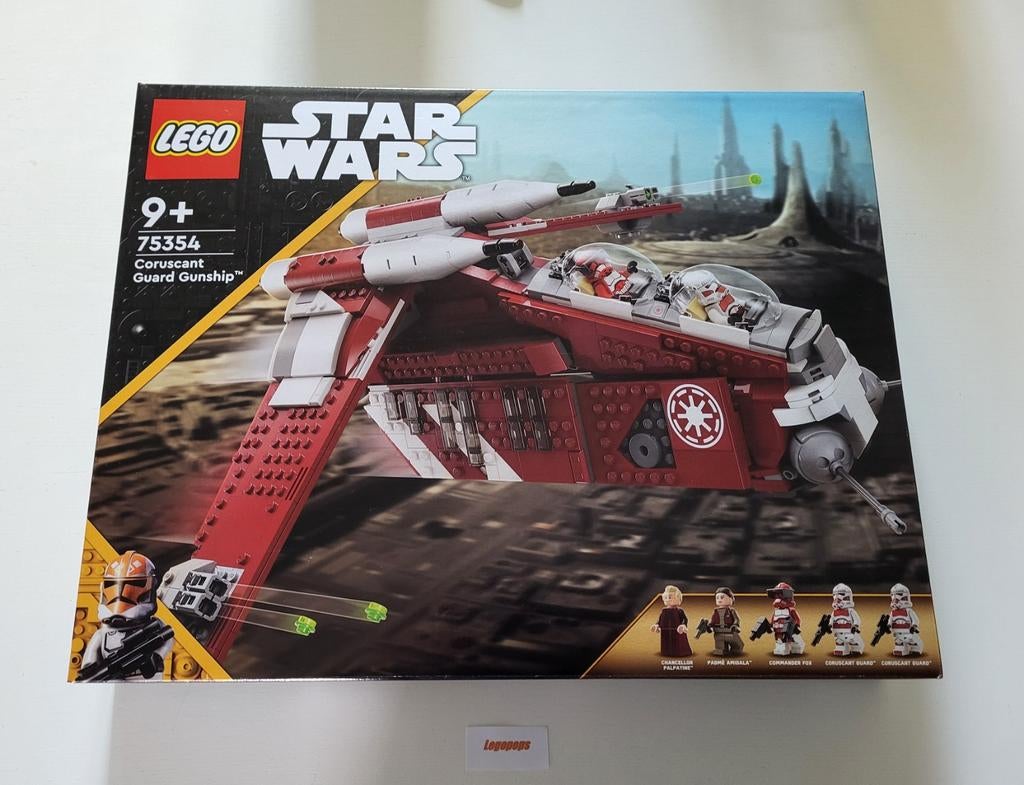 Lego - 75354 - Coruscant Guard Gunship - NIEUW - SEALED, Ophalen of Verzenden, Nieuw