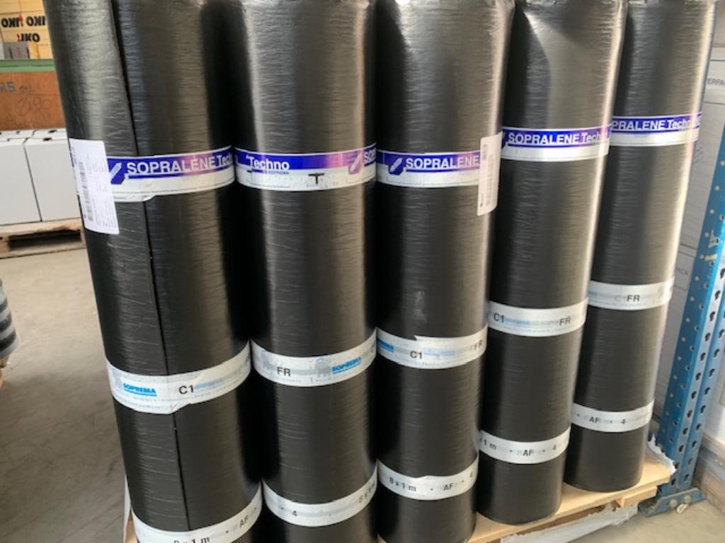 Soprema Roofing bitumen, Membrane goudronnée, Enlèvement, Noir, Neuf