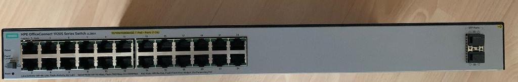 hpe 1920s switch 24 poorten Poe, Enlèvement, Comme neuf