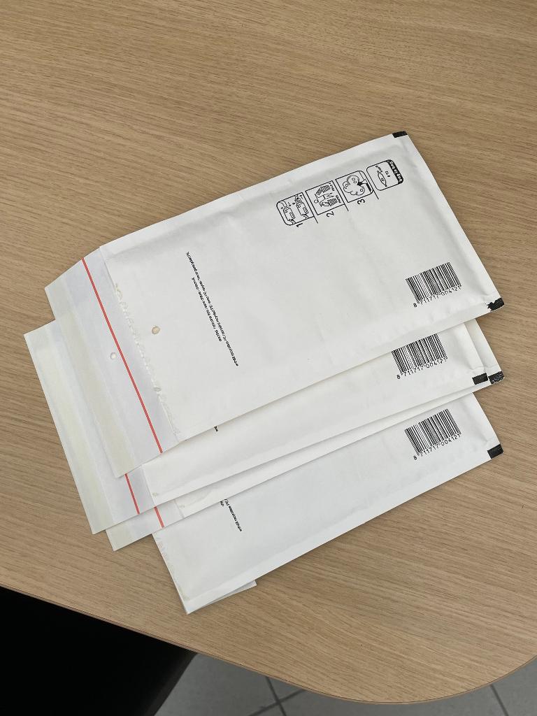 Luchtkussen enveloppen B12 120x215 mm, Diversen, Ophalen of Verzenden, Nieuw