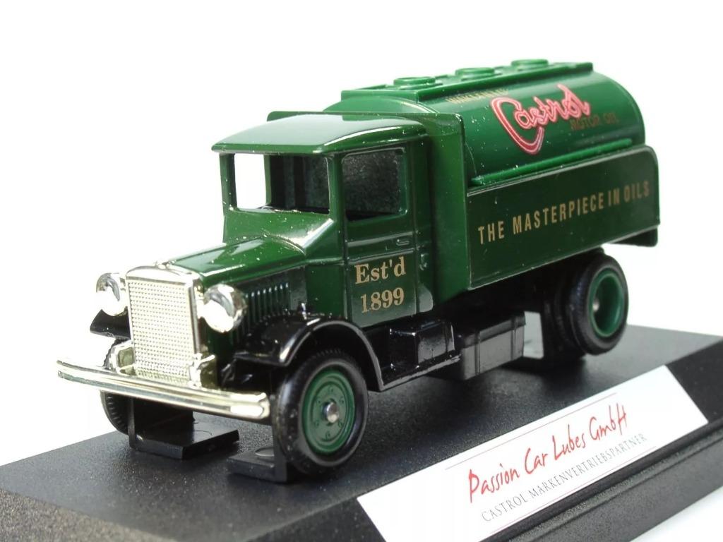 1:76 Lledo Promo Mack 1934 Castrol Tanker Truck, Ophalen of Verzenden, Zo goed als nieuw, Bus of Vrachtwagen