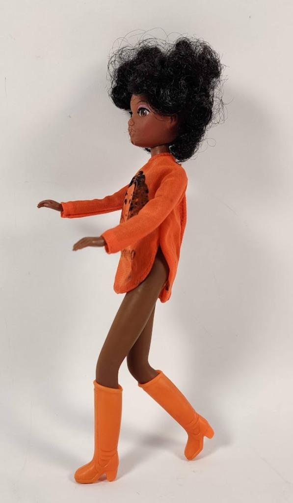 Poupée Disco Girl Domino Hasbro Action Flex Legs 1970, Collections, Enlèvement ou Envoi