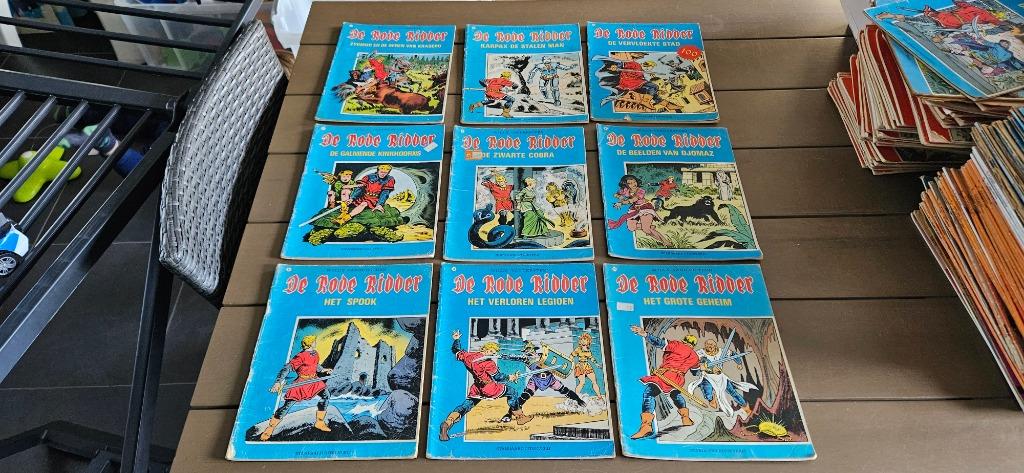 Chevalier rouge, Livres, Plusieurs BD, Willy Vandersteen, Enlèvement, Utilisé