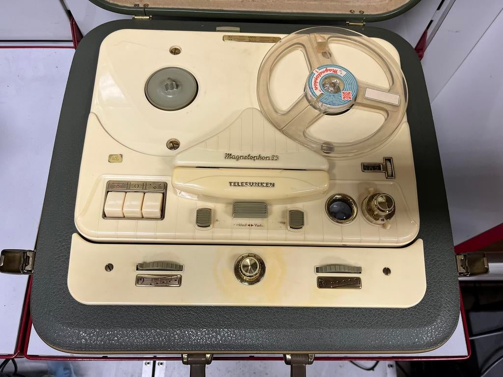 Telefunken Magnetophon 85 KL - bandrecorder uit de jaren 60, Ophalen, Bandrecorder