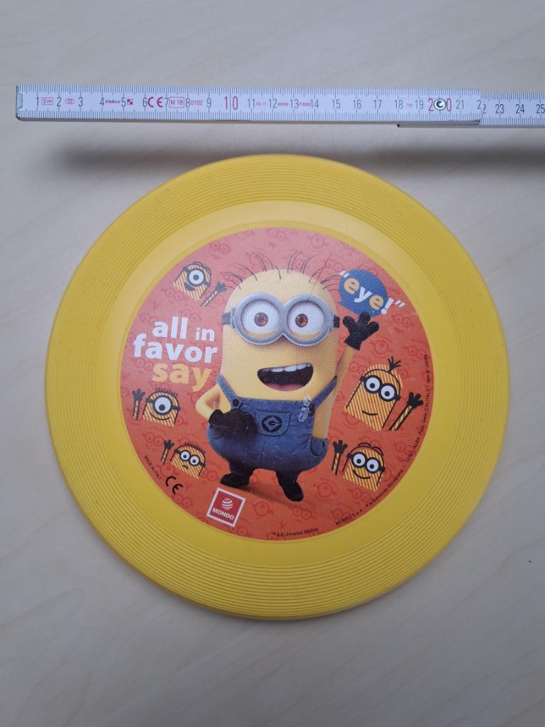 frisbee les minions, Enlèvement, Utilisé