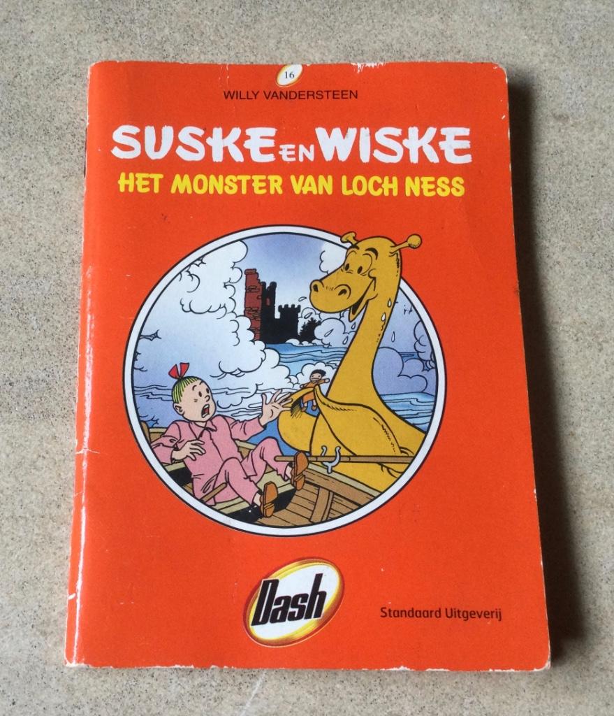 Miniatuur Dash Reclame boekje Suske en Wiske uitgave No 16, Boeken, Verzenden