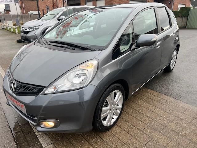 HONDA JAZZ ELEGANCE LIFESTYLE NAVI AUTOMAAT 38000km!!, Auto's, Monovolume, Zwart, Bedrijf, 5 deurs