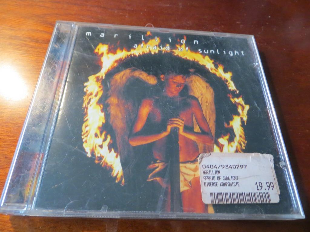 MARILLION - CD AFRAID OF SUNLIGHT, Envoi, Utilisé