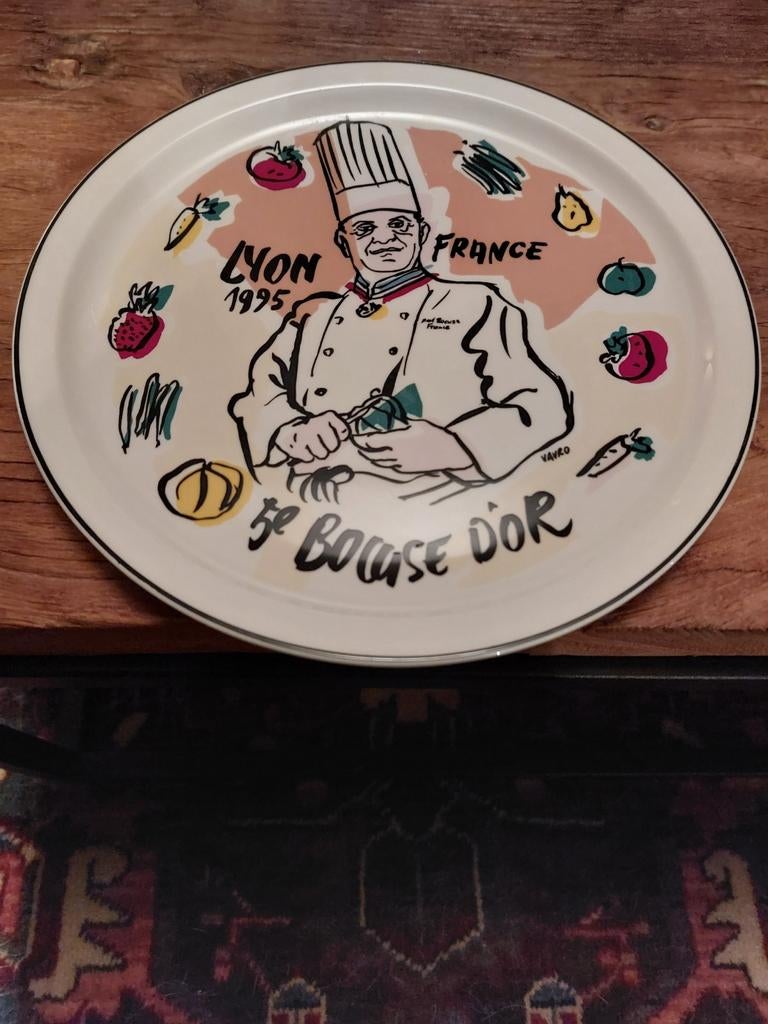 Assiette originale Bocuse d'Or 95, Maison & Meubles, Enlèvement