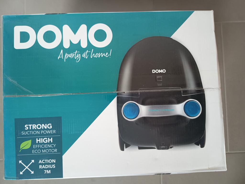 DOMO stofzuiger DO1077S (nieuw), Ophalen of Verzenden, Nieuw, Stofzak, Minder dan 1200 watt