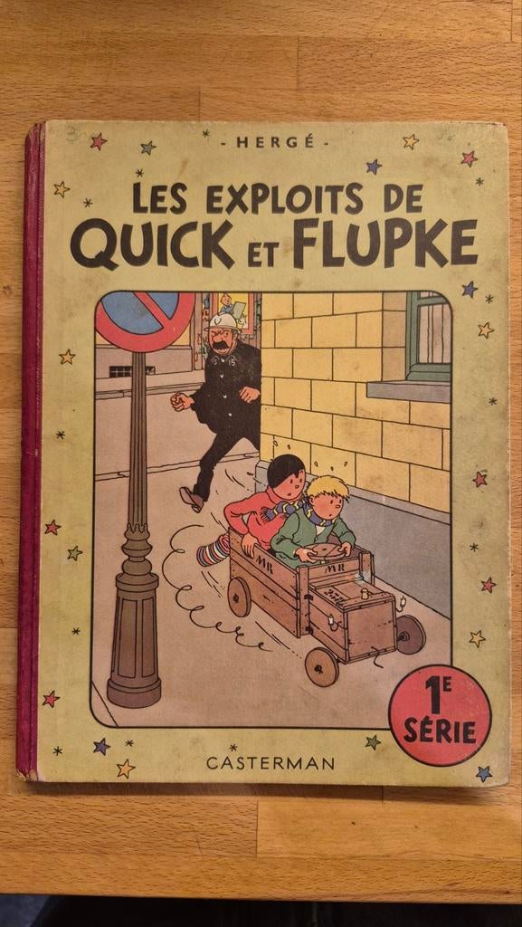 Hergé Quick et Flupke série 1, Livres, Enlèvement ou Envoi