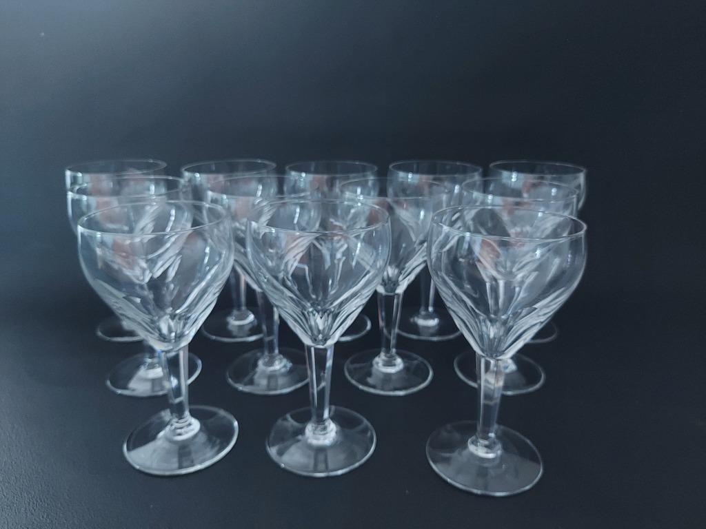 12 kristallen wijn of apero glaasjes, Ophalen