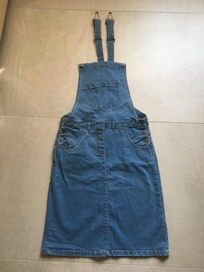 Jeans salopette/rok Mt 15-16 jaar, Enlèvement ou Envoi