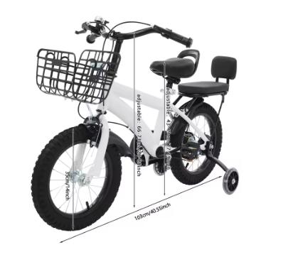 Vélo pour enfant 14 pouces avec roues d'entraînement,, Enlèvement ou Envoi, Neuf, Moins de 16 pouces, Stabilisateurs