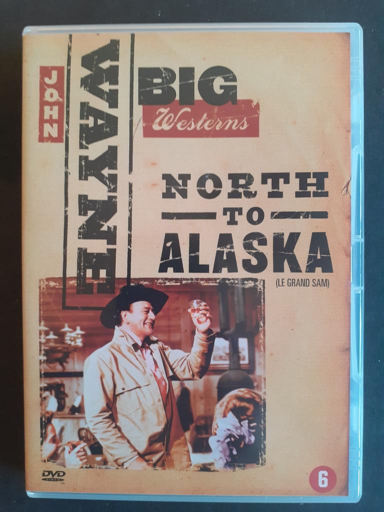 North to Alaska (1960) - John Wayne,  Steward Granger, 1960 tot 1980, Ophalen of Verzenden, Zo goed als nieuw, Vanaf 6 jaar