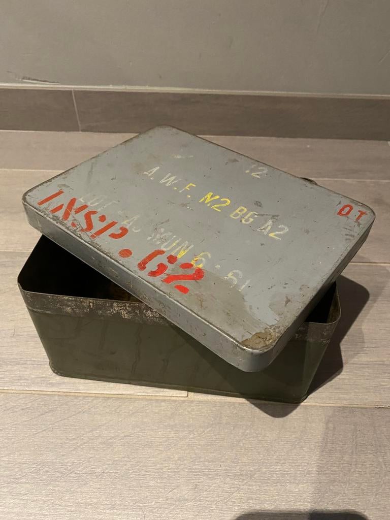 Munitie doos, Verzamelen, Militaria | Algemeen, Ophalen
