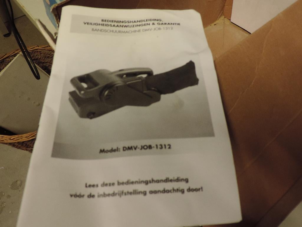 Band schuur machine, Doe-het-zelf en Bouw, Gereedschap | Schuurmachines, Ophalen of Verzenden, Gebruikt, Bandschuurmachine