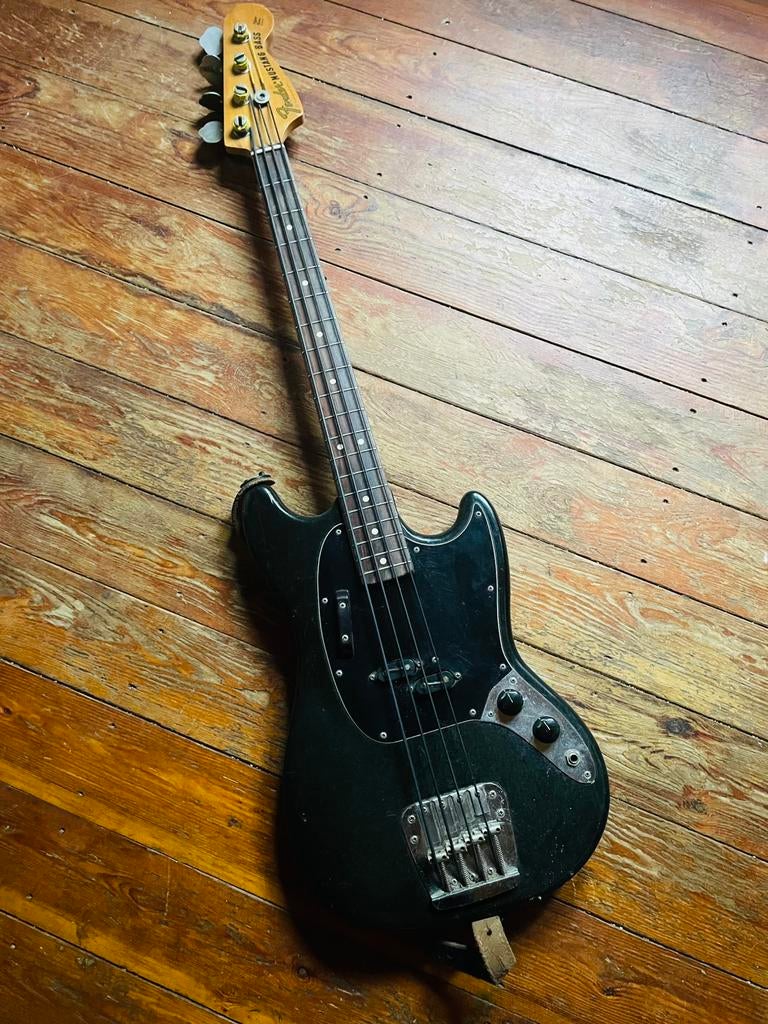 Fender Mustang Bass 1975, Ophalen of Verzenden, Gebruikt, Elektrisch