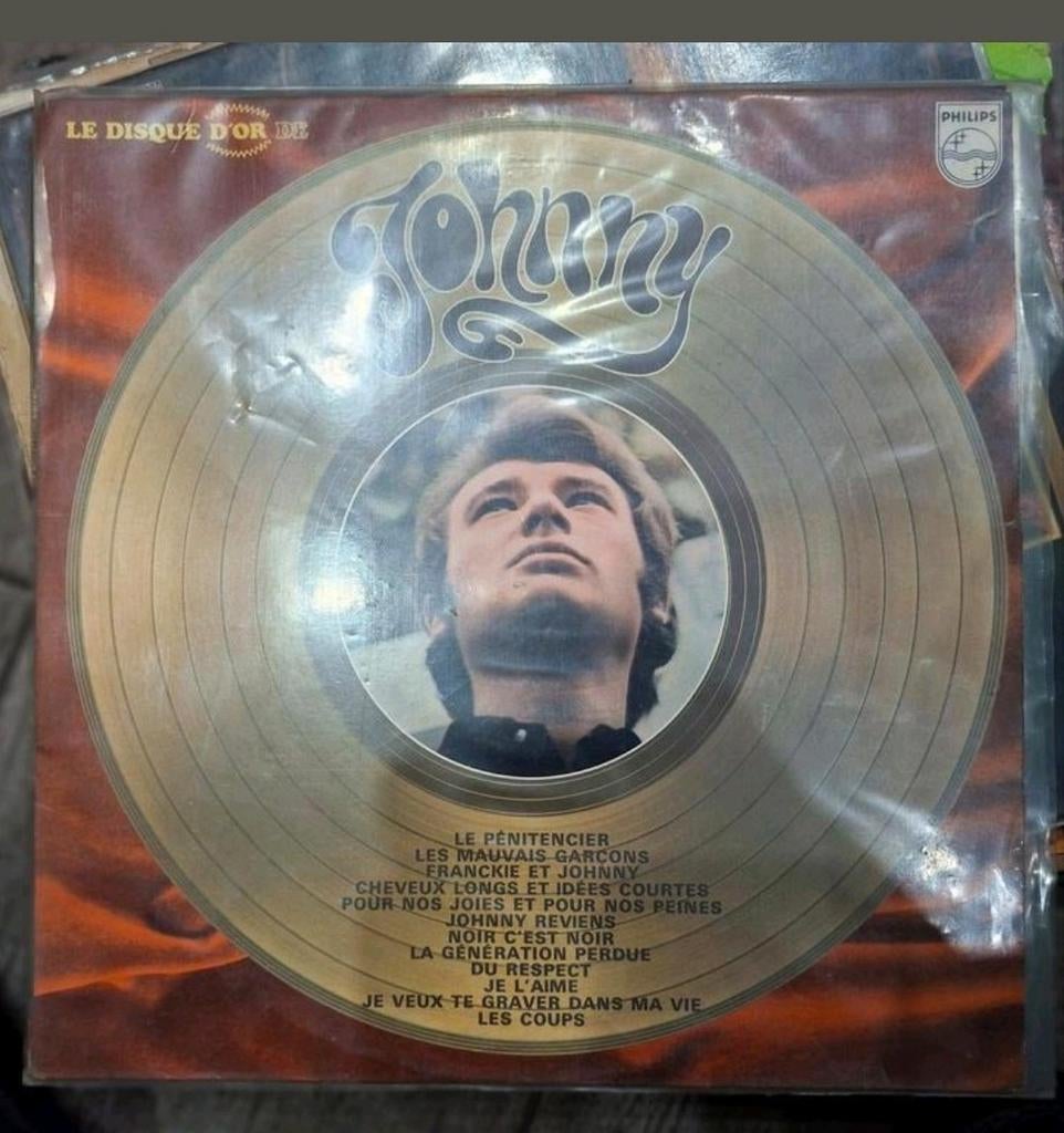 Vinyle 33T Johnny Halliday, Enlèvement ou Envoi